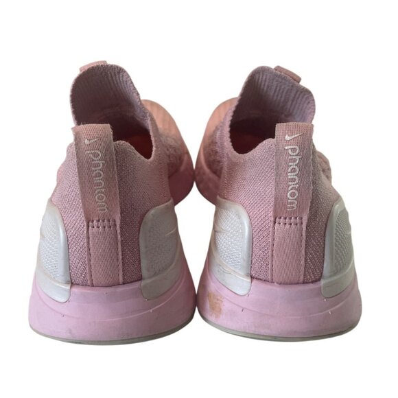 Nike Womens Pink Flyknit Phantom Running Shoes US 7 EUR 38 Lightweight Stretch C - Picture 4 of 6